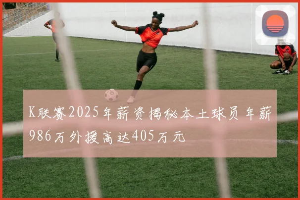 K联赛2025年薪资揭秘本土球员年薪986万外援高达405万元